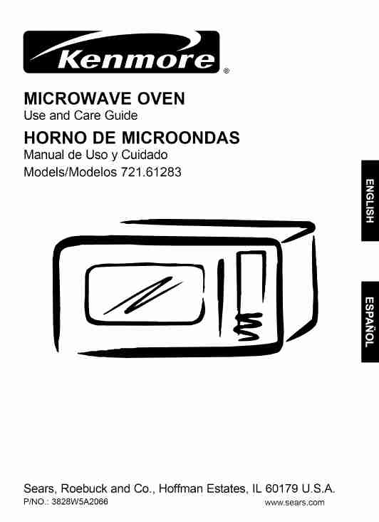 Kenmore Microwave Oven 721_61283-page_pdf